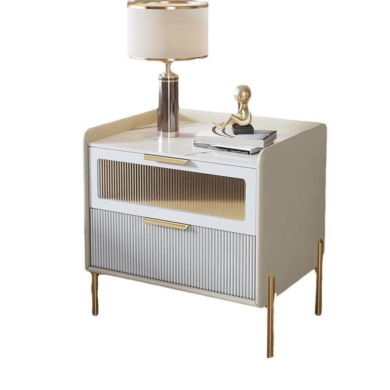 实木岩NZU床头柜现代简约板床物柜轻奢卧室边储小型置物柜极简床,淘宝优惠券,粉丝福利购,淘宝优惠卷