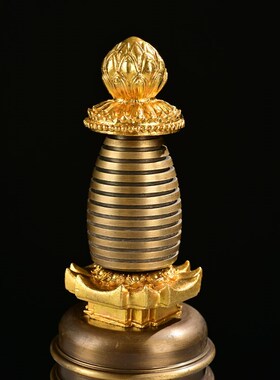 快速发货嘎当塔 舍利塔佛塔 西藏藏传家用用品P密宗佛前纯铜家用