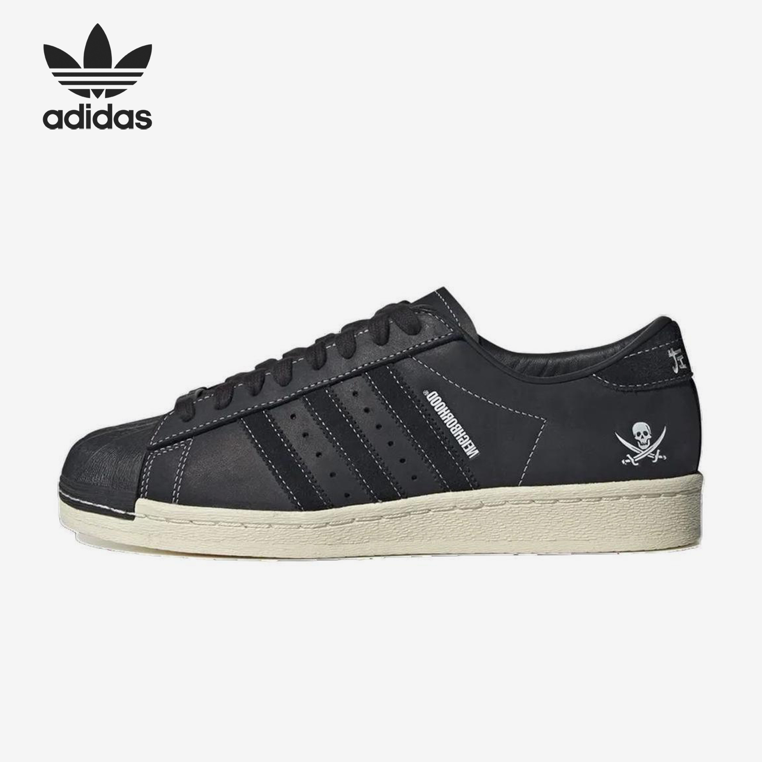 Adidas/阿迪达斯正品三叶草男女经典低帮休闲轻质板鞋ID8650 - 图0
