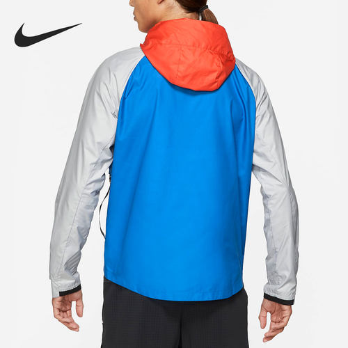Nike/耐克正品男子舒适拉链运动休闲连帽夹克外套 CZ9055-869 - 图0