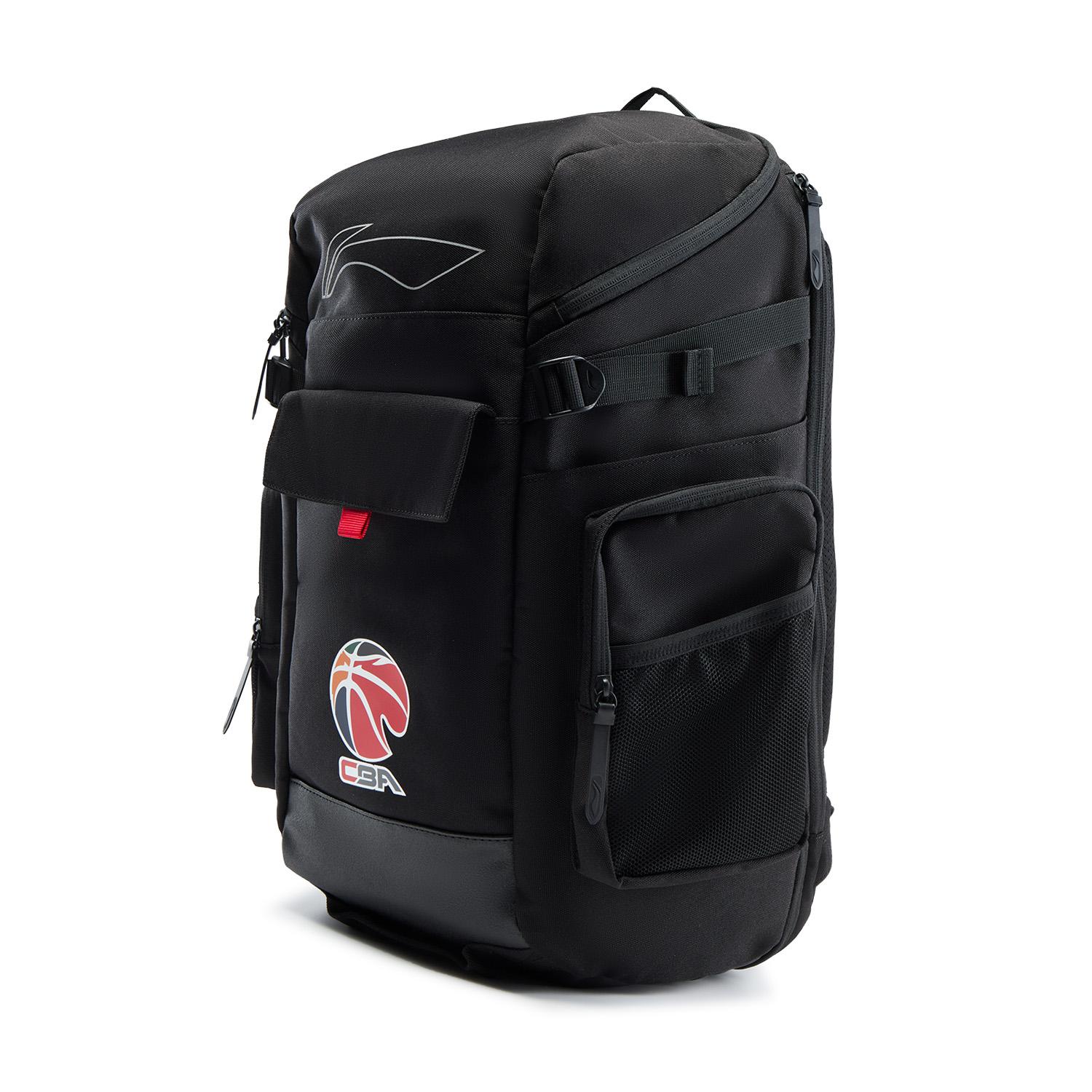 Li Ning's authentic CBA basketball series men's and women's reflective, water-repellent and wear-resistant sports backpack ABSV137