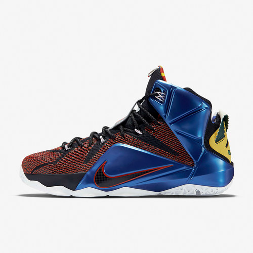 Nike/耐克正品新款男士中帮耐磨缓震篮球鸳鸯鞋802193-909 - 图1