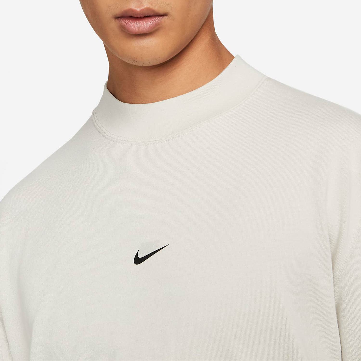 Nike/耐克正品男子圆领拉链休闲运动卫衣套头衫 DD7029-072 - 图1
