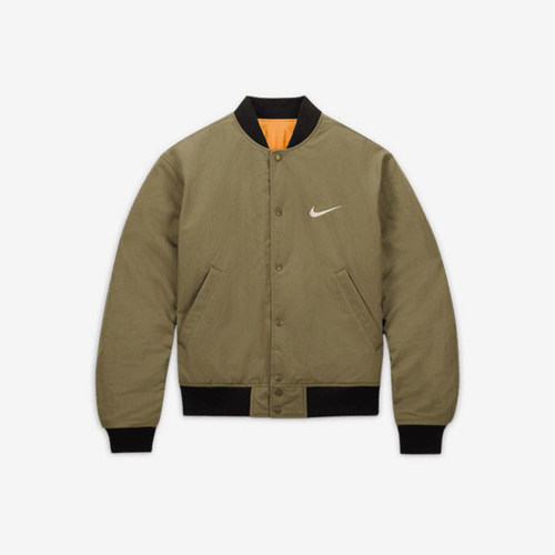 Nike/耐克正品Stussy男女双面刺绣保暖休闲外套FJ9154-222 - 图0