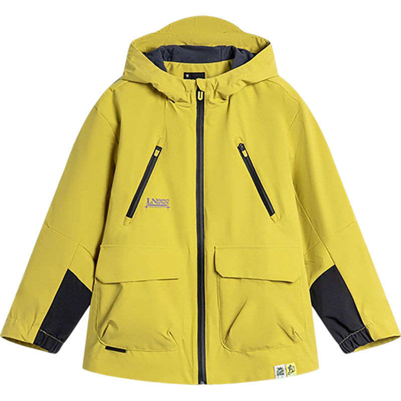 李宁正品运动生活系列儿童防泼水宽松加绒连帽夹克外套YFDU047-3,淘宝优惠券,粉丝福利购,淘宝优惠卷