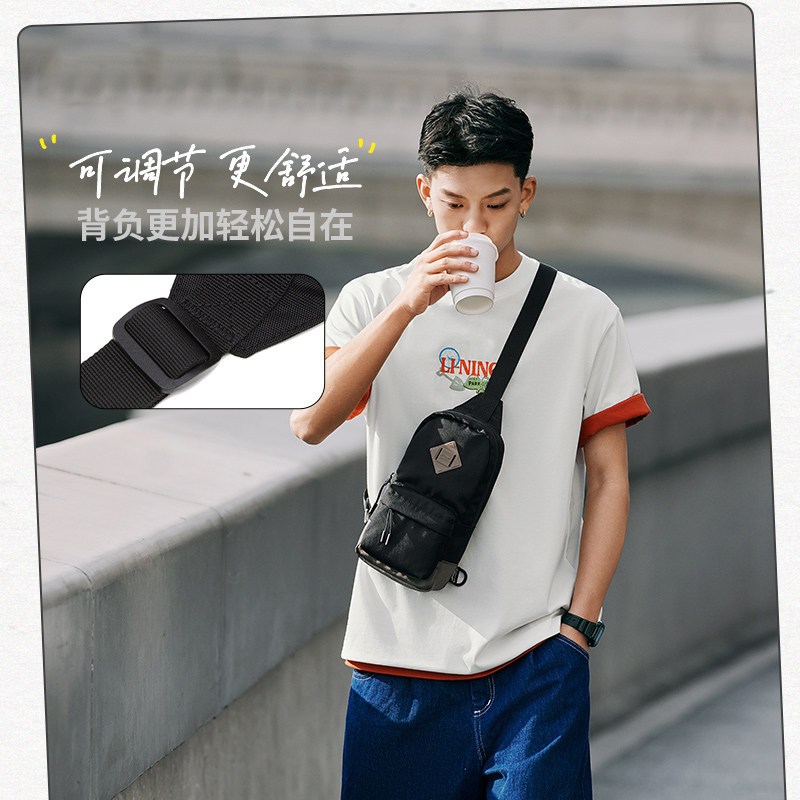 Adidas men and women's fashion trendy waist bag