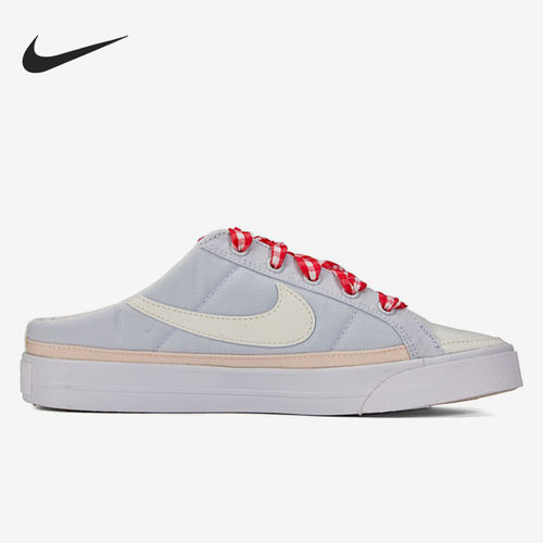 Nike/耐克正品Court Legacy 女子一脚蹬半拖休闲板鞋 DJ5058-011 - 图1