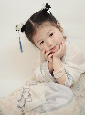 少儿手镯女手串叮当镯一对手链夏