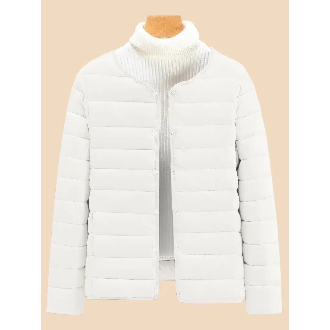 棉服女2025新款韩版修身内搭轻薄小棉衣棉袄外穿短款秋冬外套,淘宝优惠券,粉丝福利购,淘宝优惠卷