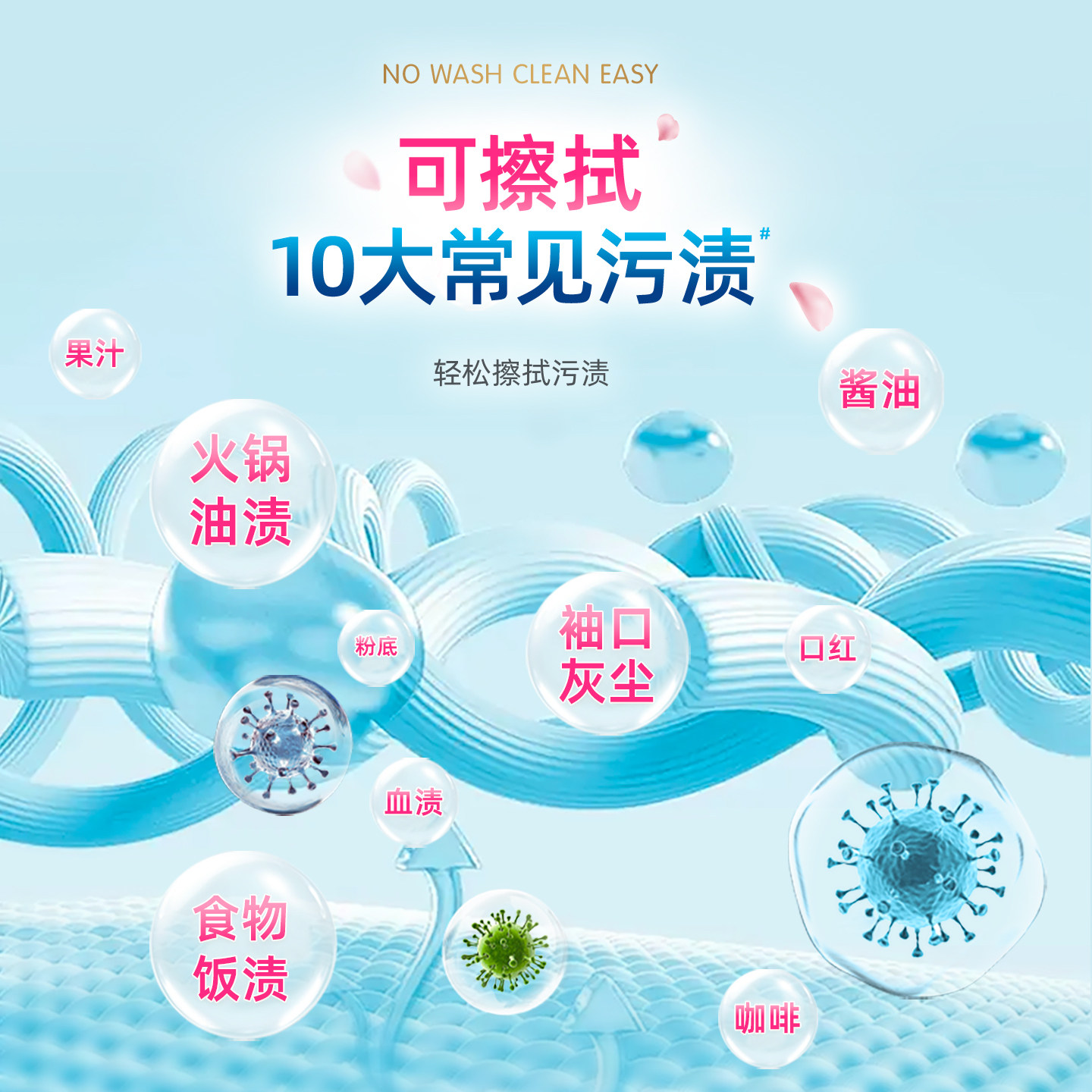 洁柔清洁湿巾羽绒服衣物免洗清洁湿巾应急去污湿巾10片独立装便携,淘宝优惠券,粉丝福利购,淘宝优惠卷