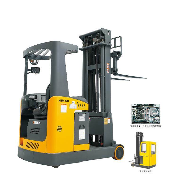 大前移电动堆高车1吨2吨小型电动叉车新能源锂电座驾式搬运车 - 图0