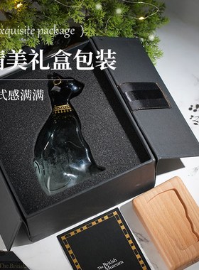 大英博物馆天气风暴瓶安德t森猫桌面摆件情绪稳定装饰摆件节日礼