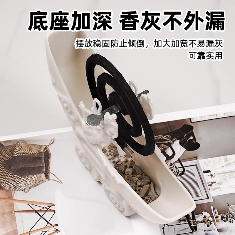 创意月亮蚊香盒接灰托盘蚊香架塑料大号蚊香座悬挂式支架高档安全,淘宝优惠券,粉丝福利购,淘宝优惠卷