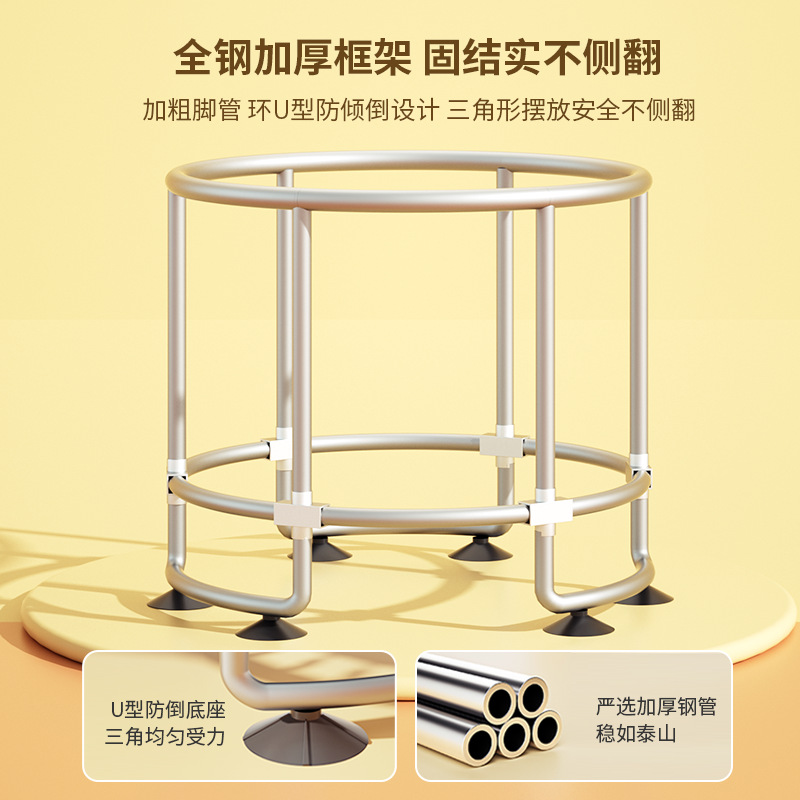 蹦床儿童室内家用跳跳床带护网小型弹跳床小型宝宝玩具健身蹦蹦床 - 图1