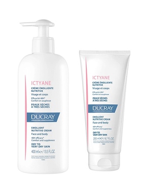 新包装DUCRAY护蕾保湿润肤霜身体乳200ml/400ml