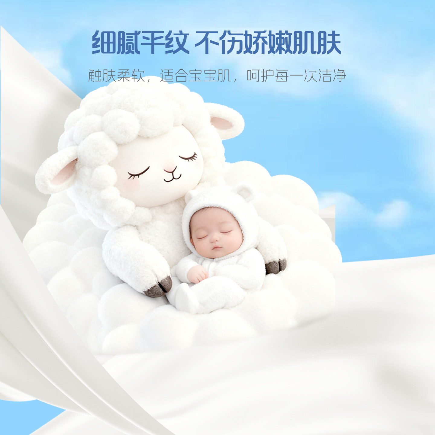 【天猫u先】植护全棉柔巾100%纯棉一次性洗脸巾新生婴儿用洁面巾,淘宝优惠券,粉丝福利购,淘宝优惠卷