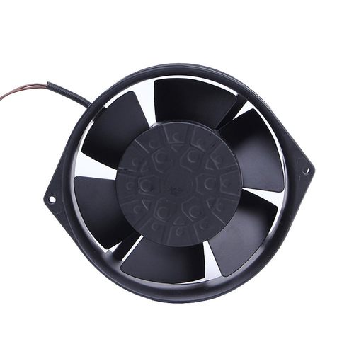 17255铝框铁叶大风量通风管道风机 直流散热风扇 D3KB1755BBH3W - 图0