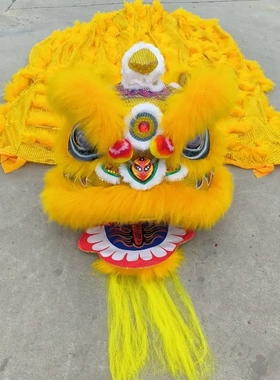 舞龙舞狮全套道具澳洲羊毛南狮舞
