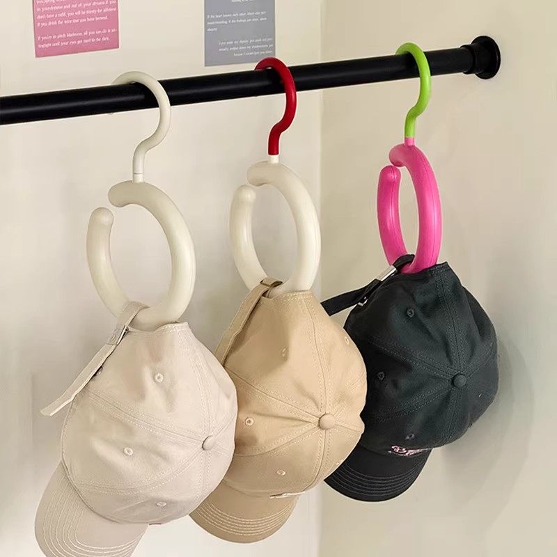 挂帽子收纳神器圆环衣架不变形鸭舌棒球帽多功能衣柜内衣帽展示架,淘宝优惠券,粉丝福利购,淘宝优惠卷