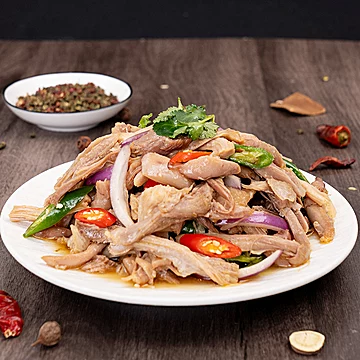 锅圈食汇椒麻鸡熟食解冻即食手撕椒麻鸡[20元优惠券]-寻折猪