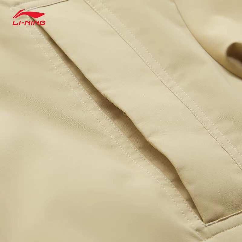 李宁羽绒服男2024冬季新款鸭绒保暖中长款复古宽松外套AYMU361