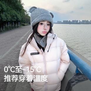 企鹅热能羽绒服情侣保暖面包服