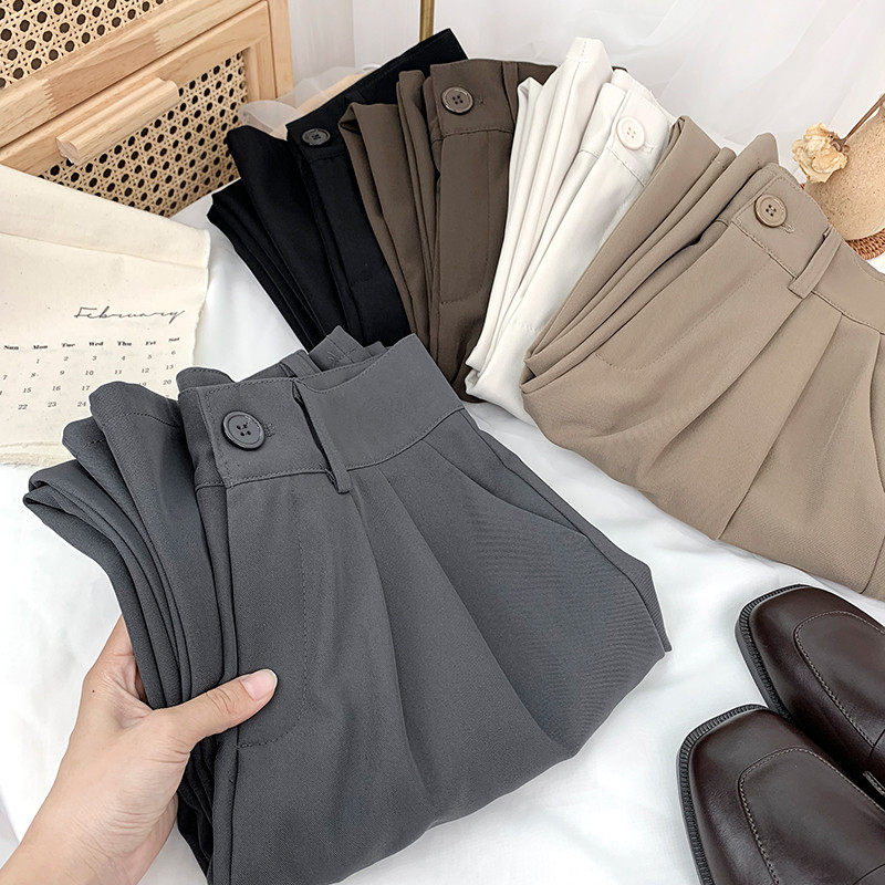 垂感显瘦百搭阔腿裤女春夏宽松气质拖地直筒子ins,淘宝优惠券,粉丝福利购,淘宝优惠卷