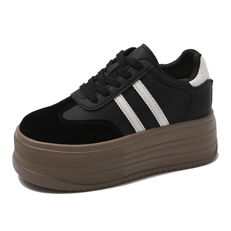 内增高德训鞋女2025新款春季超火百搭松糕厚底小白鞋运动休闲板鞋,淘宝优惠券,粉丝福利购,淘宝优惠卷