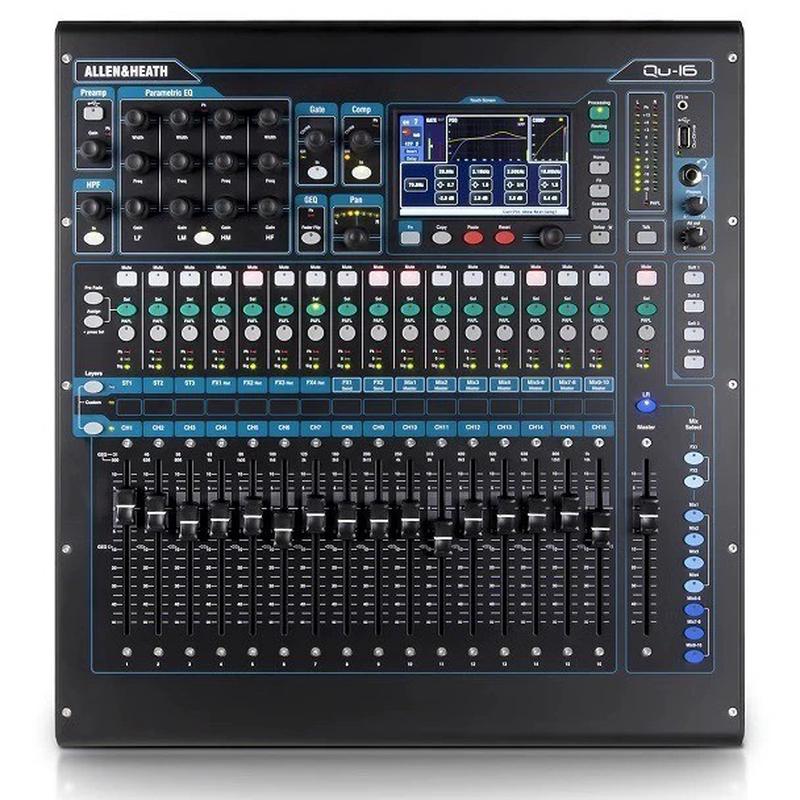 艾伦赫赛ALLEN&HEATH数字调音台QU16QU24QU32舞台演出专业32路 - 图2