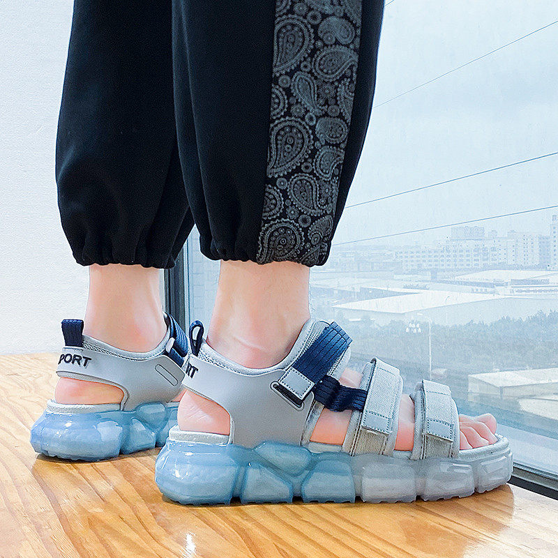 凉鞋男夏季2025新款青少年运动休闲凉拖鞋外穿开车两用防滑沙滩鞋,淘宝优惠券,粉丝福利购,淘宝优惠卷