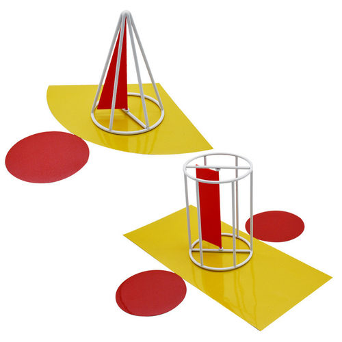 小学大号圆柱和圆锥框架推导演示器磁性表面积立体几何模型教具 - 图3