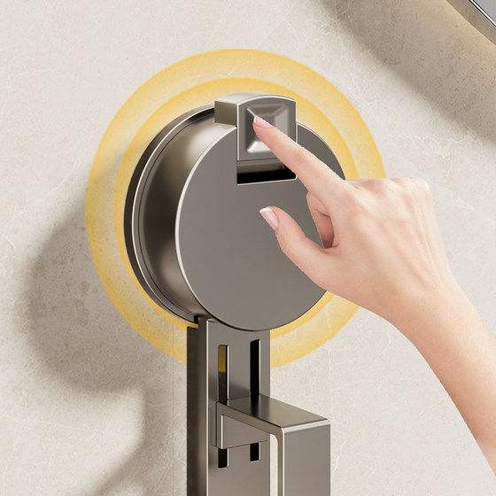 Suction cup basin storage rack without punching wall hanging