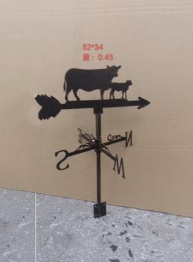 大牛小牛风向标金属剪影跨境电商北美欧洲产品非质量不退换