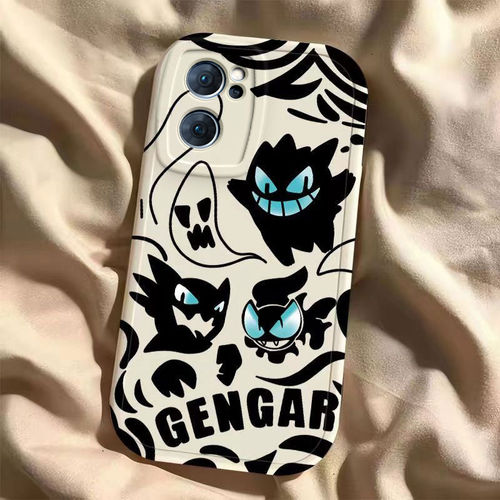 幽灵耿鬼适用oppoReno7手机壳Reno7pro女新款opporone7SE全包防摔reon75G系列硅胶外壳opp0pp0ppor保护套5G男 - 图3