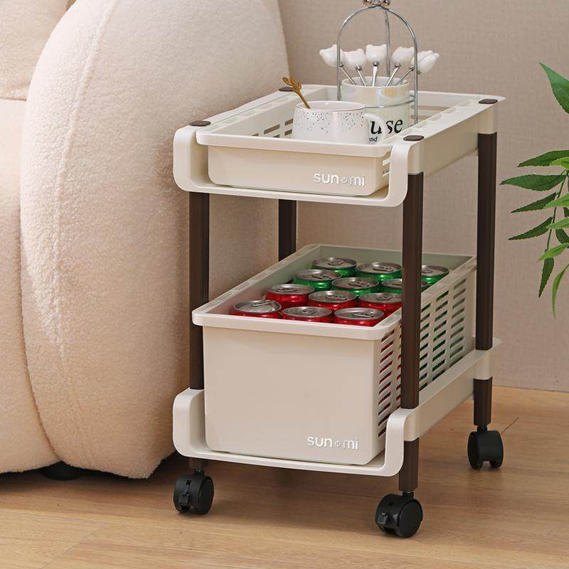 桌下书包置物架学生书架书桌文具杂物抽拉式整理架子可移动小推车,淘宝优惠券,粉丝福利购,淘宝优惠卷