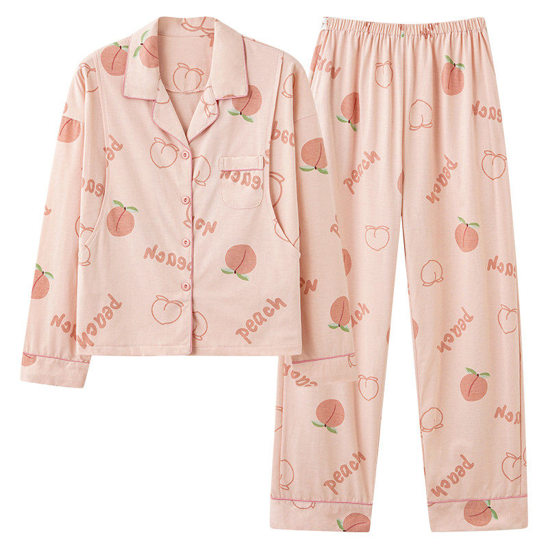 月子服纯棉睡衣女款秋冬100%棉新款长袖春秋款哺乳孕妇居服套装,淘宝优惠券,粉丝福利购,淘宝优惠卷