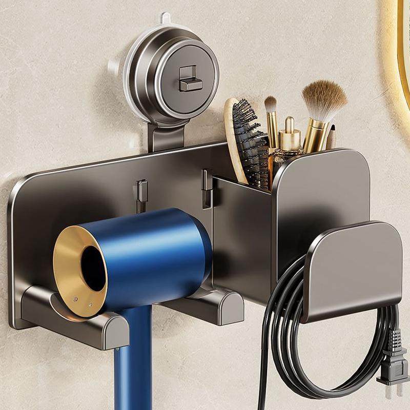 吸盘风机厕所吸盘吹风机置物架收纳架电吹风卫生间免打孔浴室支架,淘宝优惠券,粉丝福利购,淘宝优惠卷