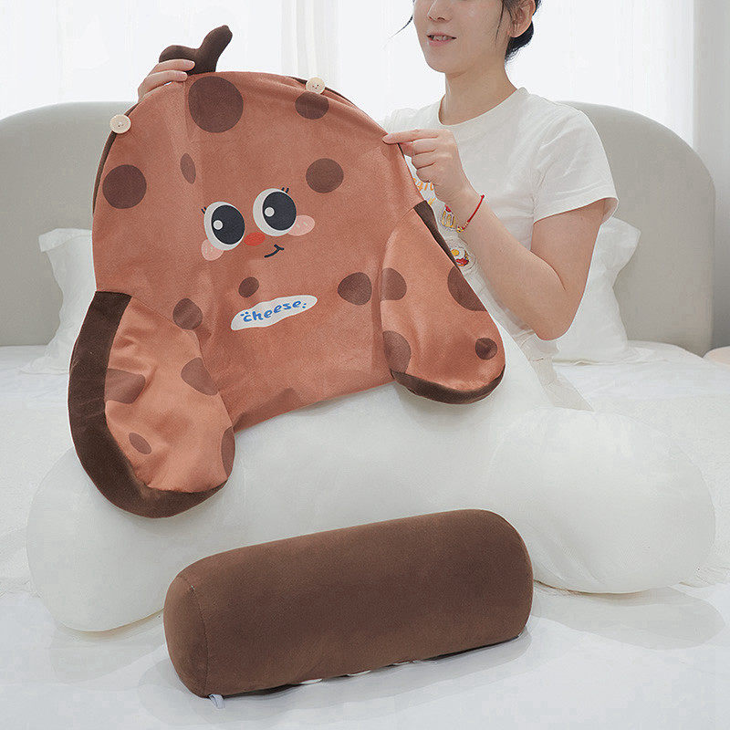 床头靠垫软包护腰靠背抱枕孕妇沙发靠枕宿舍学生床上腰枕看书枕头,淘宝优惠券,粉丝福利购,淘宝优惠卷