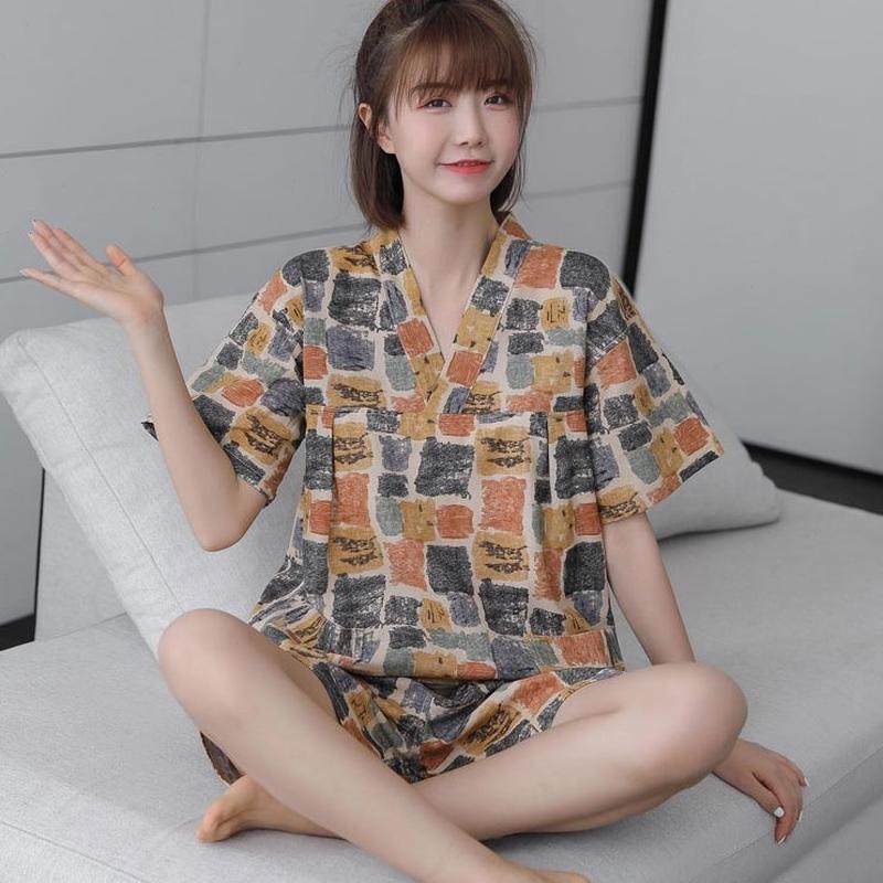 定制韩版情侣大码汗蒸服女家居服浴服桑拿可加肥亲子装亚麻服睡衣,淘宝优惠券,粉丝福利购,淘宝优惠卷