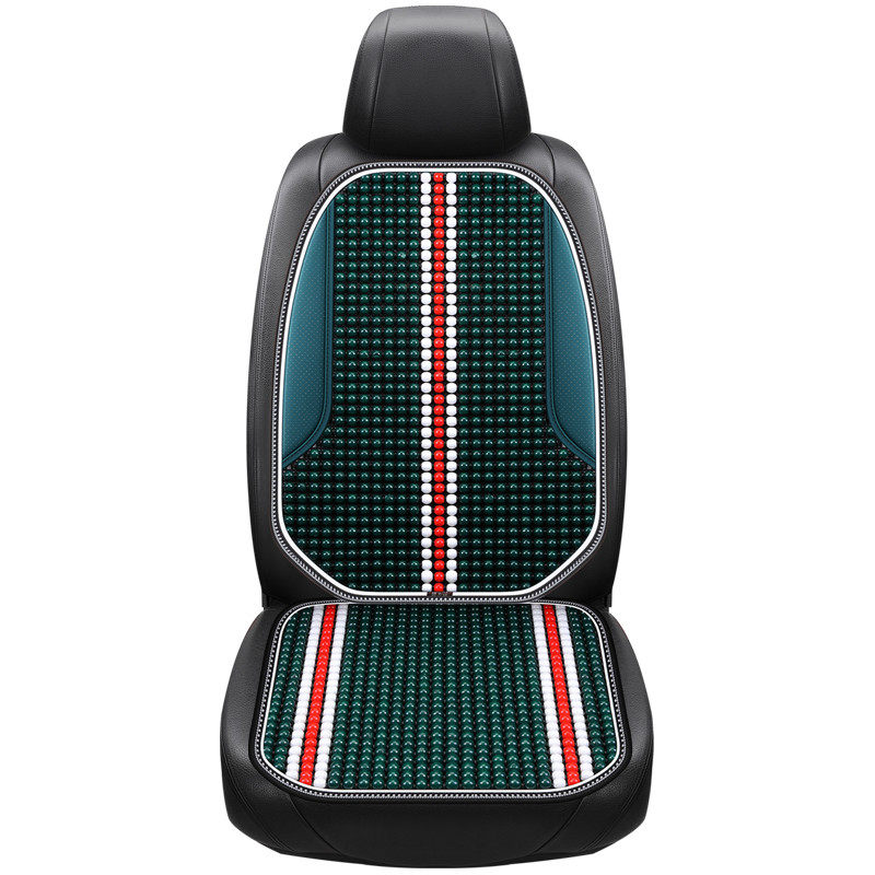 单片主副驾驶座垫夏季透气柏木珠子汽车坐垫无靠背三件套防滑凉垫,淘宝优惠券,粉丝福利购,淘宝优惠卷