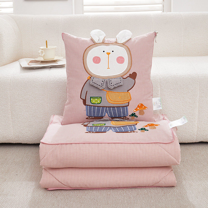 全棉两用抱枕被靠垫枕头被午休空调被纯棉卡通汽车沙发办公室午睡,淘宝优惠券,粉丝福利购,淘宝优惠卷