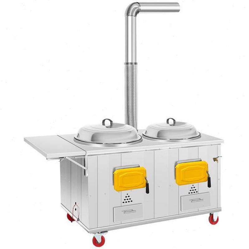 移动锅灶农村家用柴火灶灶大锅地不锈钢台锅圈户外圈锅不锈钢带炉,淘宝优惠券,粉丝福利购,淘宝优惠卷