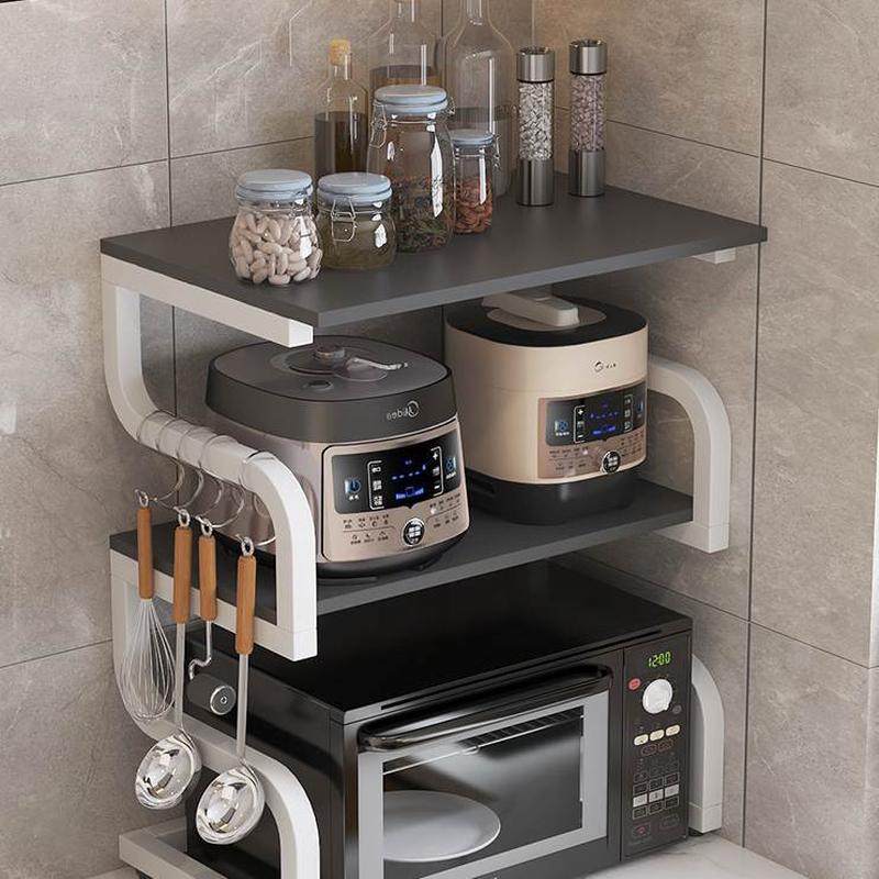 家用双层桌面收纳支架厨房置物架台面架子储物架电饭锅微波炉烤箱,淘宝优惠券,粉丝福利购,淘宝优惠卷