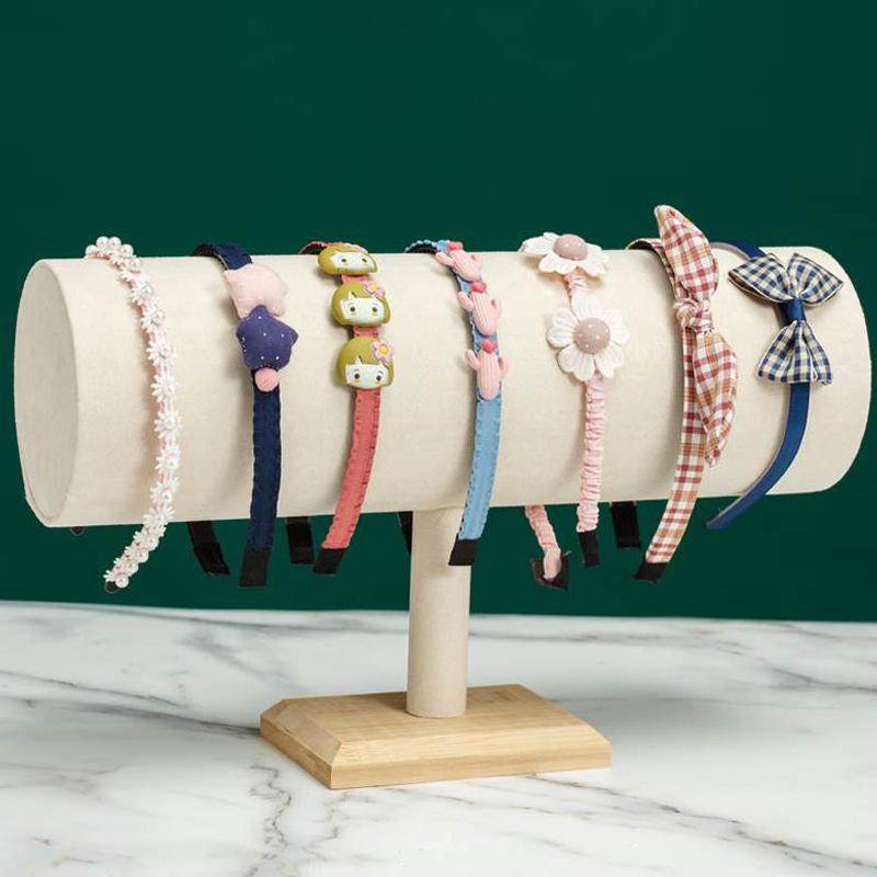 儿童发箍发圈架子陈列架子发卡饰品首饰架绒布头绳手串头箍展示架,淘宝优惠券,粉丝福利购,淘宝优惠卷