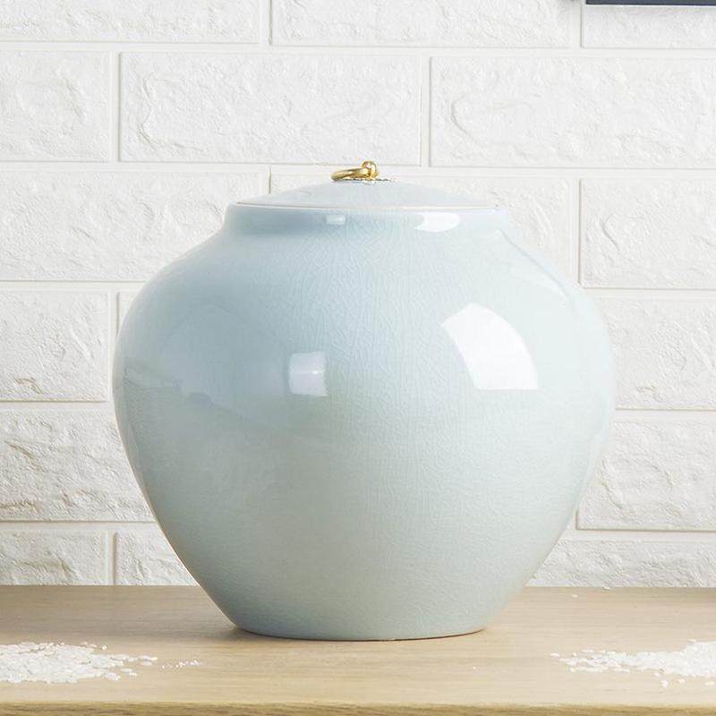 储米箱家用10装米缸g2k0带盖密封米桶面粉防潮斤防虫储物罐陶瓷,淘宝优惠券,粉丝福利购,淘宝优惠卷