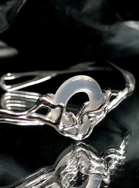 平安扣手链女生S999纯银女款轻奢小众2025年新款银饰手镯生日礼物