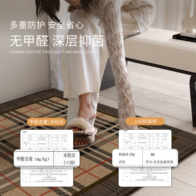 新款奢牌入户门地垫家用防滑门垫大门口玄关地毯进门耐脏蹭土脚垫,淘宝优惠券,粉丝福利购,淘宝优惠卷