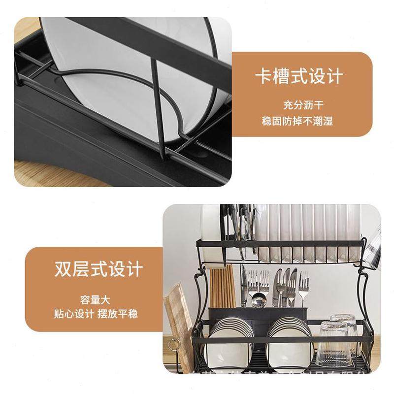收纳架厨房碗架可拆卸碗碟架水杯沥水台面碗筷盘子家用置物架,淘宝优惠券,粉丝福利购,淘宝优惠卷