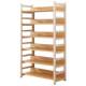 Bookshelf floor storage shelf simple household steel wood shelf student storage rack iron multi-layer bookcase storage rack