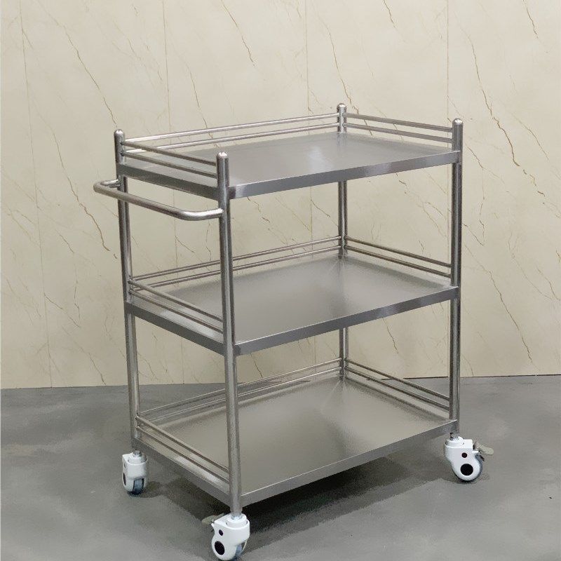 医院加厚不锈钢器械台器械车v手术车治疗车换药车美容仪器车手推,淘宝优惠券,粉丝福利购,淘宝优惠卷